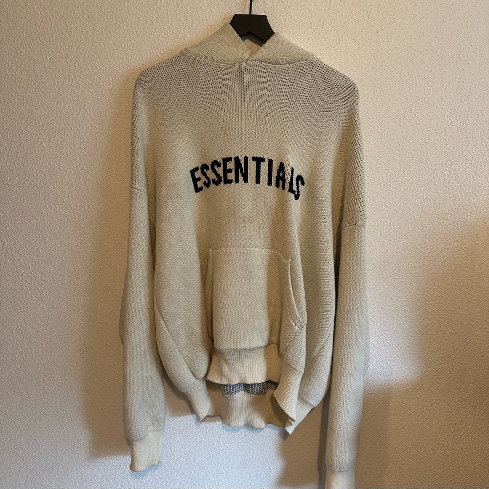Essentials Cream Hoodie
